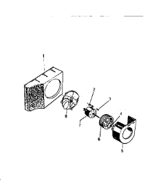 04 - Air Handling parts for Frigidaire Air Conditioner AL183J2A2 from AppliancePartsPros.com