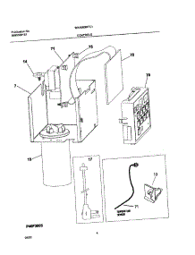 05 - Controls parts for White Westinghouse Air Conditioner WAA060M7C1 from AppliancePartsPros.com