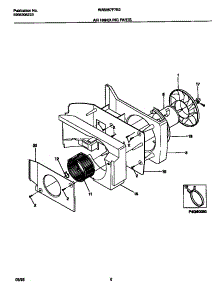 04 - Air Handling Parts parts for Frigidaire Air Conditioner WAB067F7B2 from AppliancePartsPros.com