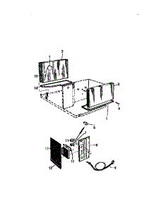 03 - Control Parts parts for Frigidaire Air Conditioner AS227J2K1 from AppliancePartsPros.com