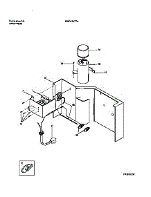03 - Controls parts for Frigidaire Air Conditioner WAC052T7A5 from AppliancePartsPros.com