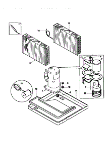 05 - Compressor Parts parts for Frigidaire Air Conditioner WAC063T7A5 from AppliancePartsPros.com