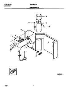 03 - Control Parts parts for Frigidaire Air Conditioner WAC066F7A2 from AppliancePartsPros.com