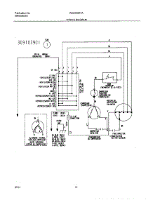 12 - Wiring Diagram parts for White Westinghouse Air Conditioner WAC083K7A2 from AppliancePartsPros.com