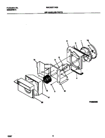 04 - Air Handling Parts parts for Frigidaire Air Conditioner WAC052T7A2B from AppliancePartsPros.com