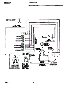 07 - Wiring Diagram parts for Frigidaire Air Conditioner WAC083W7A1B from AppliancePartsPros.com