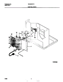 03 - Control Parts parts for Frigidaire Air Conditioner WAH094Y2T1 from AppliancePartsPros.com