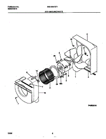 04 - Air Handling Parts parts for Frigidaire Air Conditioner WAH094Y2T1 from AppliancePartsPros.com