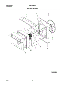 07 - Air Handling Parts parts for White Westinghouse Air Conditioner WAS180K2A2 from AppliancePartsPros.com
