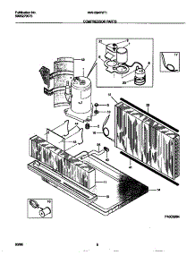 05 - Compressor Parts parts for Frigidaire Air Conditioner WAH094Y2T1 from AppliancePartsPros.com