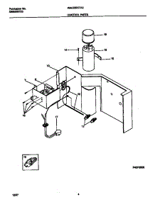 03 - Control  Parts parts for Frigidaire Air Conditioner WAC082G7A2 from AppliancePartsPros.com