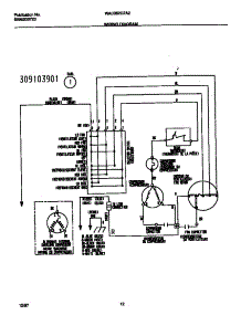 07 - Wiring  Diagram parts for Frigidaire Air Conditioner WAC082G7A2 from AppliancePartsPros.com