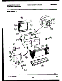 03 - Power Control parts for Frigidaire Air Conditioner WAH094P2T1 from AppliancePartsPros.com