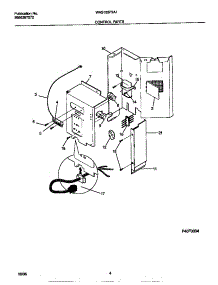 03 - Control Parts parts for Frigidaire Air Conditioner WAS183F2A1 from AppliancePartsPros.com