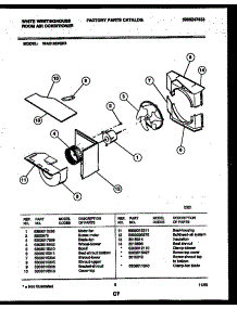 04 - Air Handling Parts parts for Frigidaire Air Conditioner WAS186P2K2 from AppliancePartsPros.com