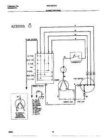 07 - Wiring Diagram parts for Frigidaire Air Conditioner WAS183F2A1 from AppliancePartsPros.com