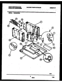 05 - System Parts parts for Frigidaire Air Conditioner WAS18EP2K2 from AppliancePartsPros.com