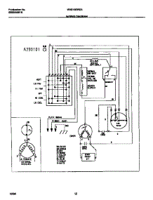 07 - Wiring Diagram parts for Frigidaire Air Conditioner WAS18EW2A2 from AppliancePartsPros.com
