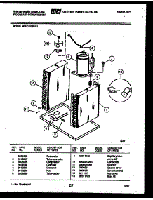 04 - System Parts parts for Frigidaire Air Conditioner WAK107P1V1 from AppliancePartsPros.com