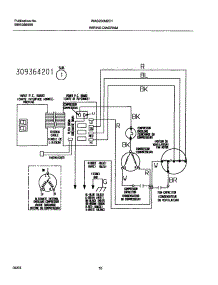 10 - Wiring Diagram parts for White Westinghouse Air Conditioner WAS250M2C1 from AppliancePartsPros.com