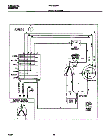 07 - Wiring Diagram parts for Frigidaire Air Conditioner WAV157S1A4 from AppliancePartsPros.com