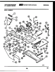 03 - Motor, Blower And Cabinet Parts parts for Frigidaire Washer Dryer Combo LG400MXD1 from AppliancePartsPros.com