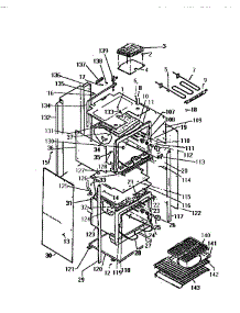 06 - Oven Cavity parts for Frigidaire Oven KB883GDM1 from AppliancePartsPros.com