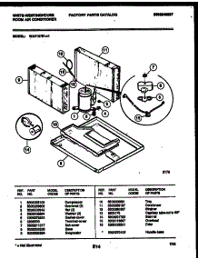 05 - System Parts parts for Frigidaire Air Conditioner WAV157S1A1 from AppliancePartsPros.com