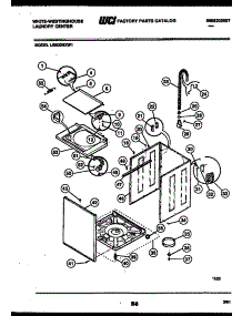 05 - Cabinet Parts parts for Frigidaire Washer Dryer Combo LE600MXD1 from AppliancePartsPros.com