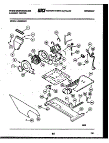 03 - Motor, Blower And Cabinet Parts parts for Frigidaire Washer Dryer Combo LE600MXW2 from AppliancePartsPros.com