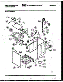 05 - Cabinet Parts parts for Frigidaire Washer Dryer Combo LE600MXW2 from AppliancePartsPros.com