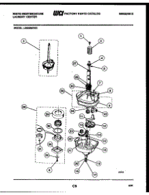 07 - Transmission Parts parts for Frigidaire Washer Dryer Combo LG600MXW2 from AppliancePartsPros.com