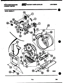 03 - Console, Control And Drum parts for Frigidaire Washer Dryer Combo SM230LXD1 from AppliancePartsPros.com