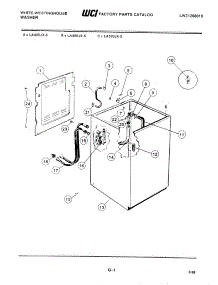 04 - Cabinet Parts parts for Frigidaire Washer LA500JXH5 from AppliancePartsPros.com
