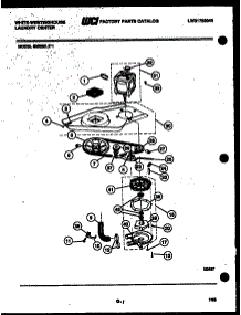 06 - Washer Drive System And Pump parts for Frigidaire Washer Dryer Combo SM230LXW1 from AppliancePartsPros.com