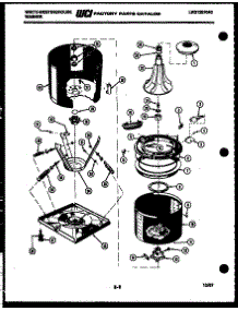 05 - Tub Detail parts for Frigidaire Washer LA650JXV4 from AppliancePartsPros.com