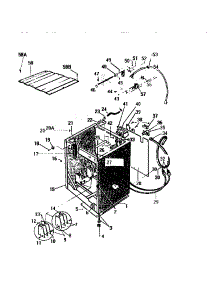 03 - Cabinet, Hoses parts for Frigidaire Washer LT150JXH1 from AppliancePartsPros.com