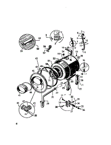 04 - Tubs parts for Frigidaire Washer LT250EXV4 from AppliancePartsPros.com
