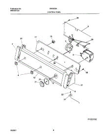 09 - Control Panel parts for White Westinghouse Washer SWS933AQ0 from AppliancePartsPros.com