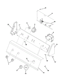 08 - Section parts for Frigidaire Washer WWX233REW1 from AppliancePartsPros.com