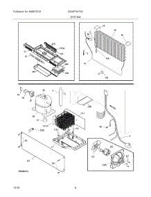 07 - System parts for Electrolux Refrigerator E32AR75JPS0 from AppliancePartsPros.com