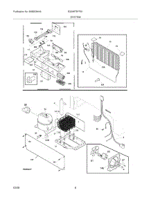 07 - System parts for Electrolux Refrigerator E32AR75FPS1 from AppliancePartsPros.com