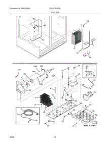 13 - System parts for Electrolux Refrigerator E23CS78HPS3 from AppliancePartsPros.com