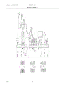 20 - Wiring Schematic parts for Electrolux Refrigerator E23CS78HSS1 from AppliancePartsPros.com