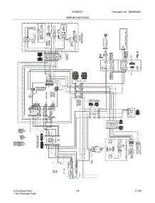 19 - Wiring Diagram parts for Electrolux Refrigerator EI23BC51IS0 from AppliancePartsPros.com