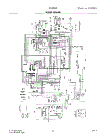 25 - Wiring Diagram parts for Electrolux Refrigerator EI23CS55GB4 from AppliancePartsPros.com