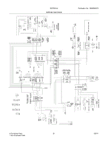 21 - Wiring Diagram Pg 2 parts for Electrolux Refrigerator EI27BS16JS2 from AppliancePartsPros.com
