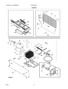 07 - System parts for Electrolux Refrigerator EI32AR65JS1 from AppliancePartsPros.com
