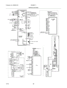 22 - Wiring Diagram parts for Electrolux Refrigerator EW23BC71IW7 from AppliancePartsPros.com