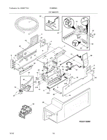 17 - Ice Maker parts for Electrolux Refrigerator EI28BS56IS6 from AppliancePartsPros.com